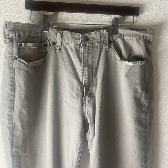 Levis 541 Athletic Fit Jeans Mens W38 L34 (37x30.5) Light Gray - Picture 4 of 10